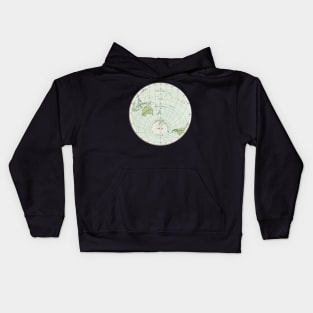 Water hemisphere Kids Hoodie